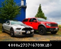 Mustang GT500 and Raptor