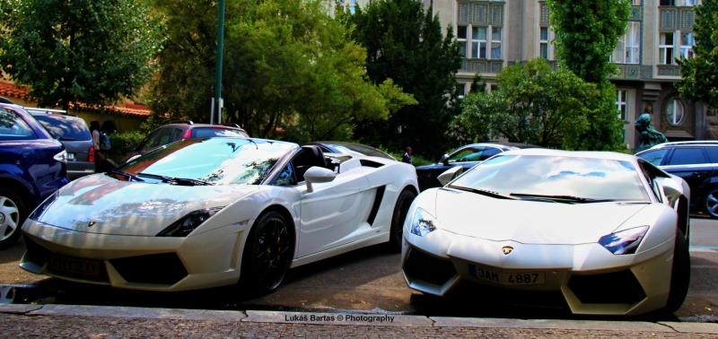 Lamborghini Gallardo LP560-4 Spyder and Lamborghini Aventador